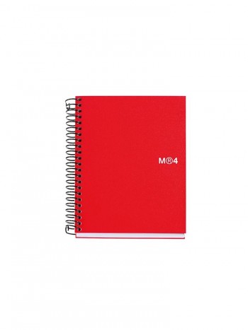 CUADERNO MICROPERFORADO CON TAPA DE PLÁSTICO MIQUELRIUS NOTEBOOK 4 BASIC