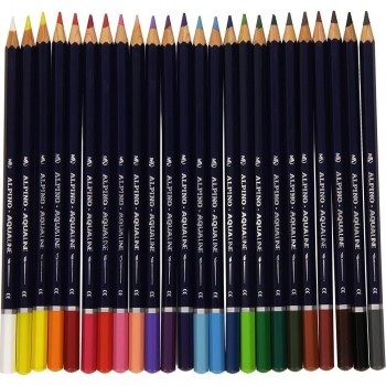 LAPIZ ALPINO ACUARELABLE 24 COLORES