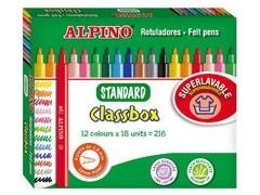 ROTULADORES ALPINO STANDAR SCHOOLPACK