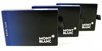 CARTUCHOS DE TINTA PARA ESTILOGRÁFICA MONTBLANC AZUL REAL