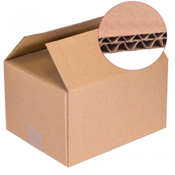 CAJA DE CARTÓN PARA EMBALAR 40X29X22 CM CANAL DOBLE