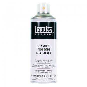 BARNIZ SATINADO EN SPRAY 400ML LIQUITEX PROFESSIONAL