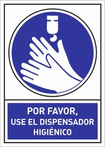 SEÑALIZACIÓN DE SEGURIDAD SANITARIA EN VINILO