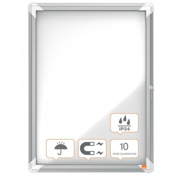 VITRINA DE EXTERIORES CON SUPERFICIE MAGNÉTICA