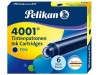 CARTUCHOS DE TINTA PARA ESTILOGRÁFICA PELIKAN TP6
