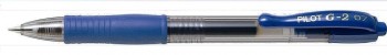BOLÍGRAFO RETRÁCTIL DE GEL PILOT G-2