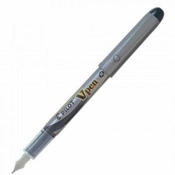 PLUMA DESECHABLE PILOT V-PEN SILVER