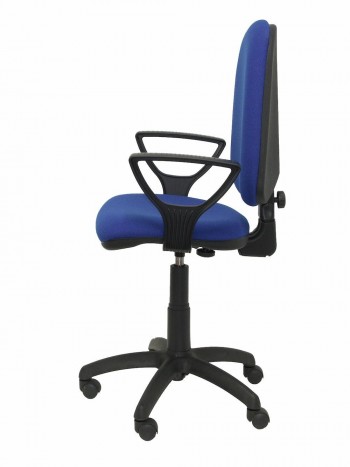 SILLA OPERATIVA DE CONTACTO PERMANENTE CON BRAZOS BALI AZUL