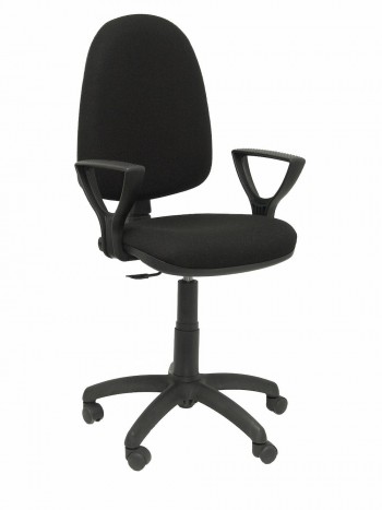 SILLA OPERATIVA DE CONTACTO PERMANENTE CON BRAZOS BALI NEGRO