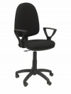 SILLA OPERATIVA DE CONTACTO PERMANENTE CON BRAZOS BALI NEGRO