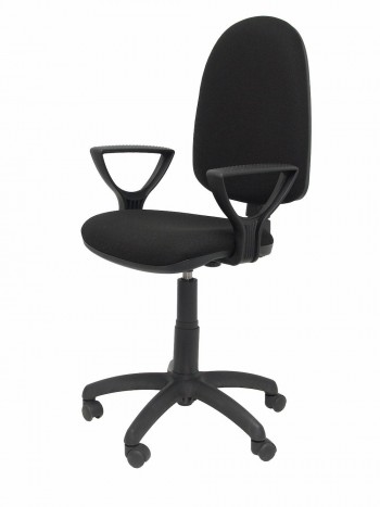 SILLA OPERATIVA DE CONTACTO PERMANENTE CON BRAZOS BALI NEGRO