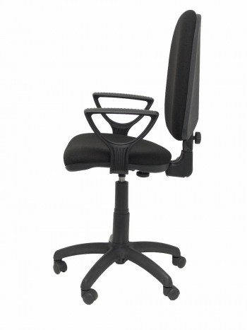 SILLA OPERATIVA DE CONTACTO PERMANENTE CON BRAZOS BALI NEGRO