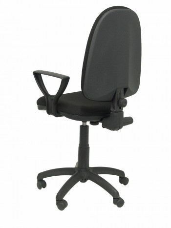 SILLA OPERATIVA DE CONTACTO PERMANENTE CON BRAZOS BALI NEGRO