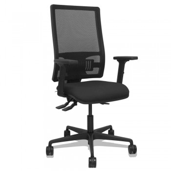 SILLA OPERATIVA ASINCRO MALLA NEGRA BORMATE BRAZOS 2D