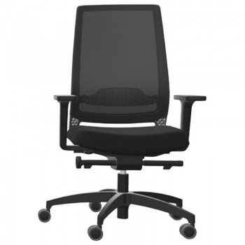 SILLA DE OFICINA SEQUEL BRAZOS 2D RESPALDO ALTO