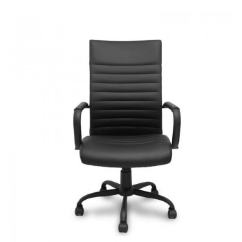 SILLA DE OFICINA SIMILPIEL OPTI527 NEGRO