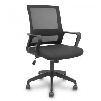SILLA DE OFICINA ERGONÓMICA ERGO 535 NEGRA
