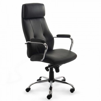 SILLON DE DIRECCIÓN DE SÍMIL PIEL RD-986