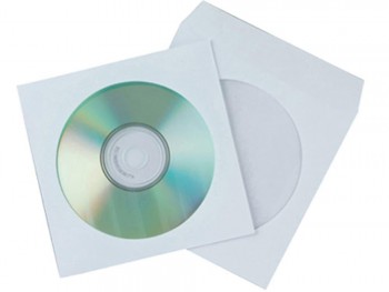 SOBRES PARA CD/DVD CON VENTANA 50 UNIDADES