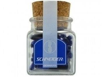 CARTUCHOS DE TINTA PARA ESTILOGRÁFICA SCHNEIDER AZUL