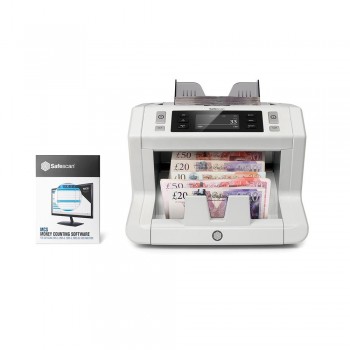 CONTADOR TOTALIZADOR Y DETECTOR DE BILLETES FALSOS SAFESCAN 2465-S