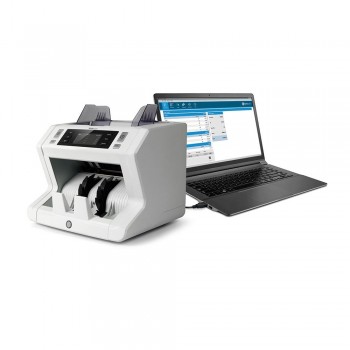CONTADOR TOTALIZADOR Y DETECTOR DE BILLETES FALSOS SAFESCAN 2465-S