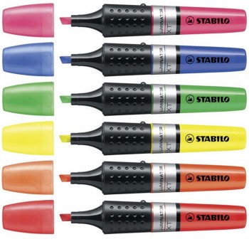 ROTULADOR FLUORESCENTE STABILO LUMINATOR 71
