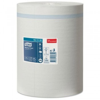 BOBINA INDUSTRIAL DE PAPEL SECAMANOS 275 M X 215 MM