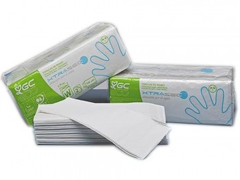 TOALLAS DE PAPEL DE MANO ENGARZADA
