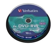DVD-RW  VERBATIM