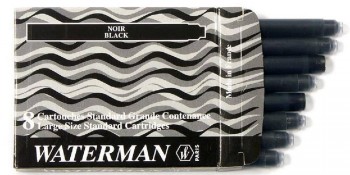 CARTUCHOS DE TINTA PARA ESTILOGRÁFICAS WATERMAN