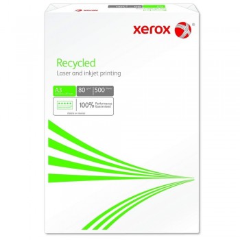 PAPEL RECICLADO A3 80GR XEROX 500 HOJAS
